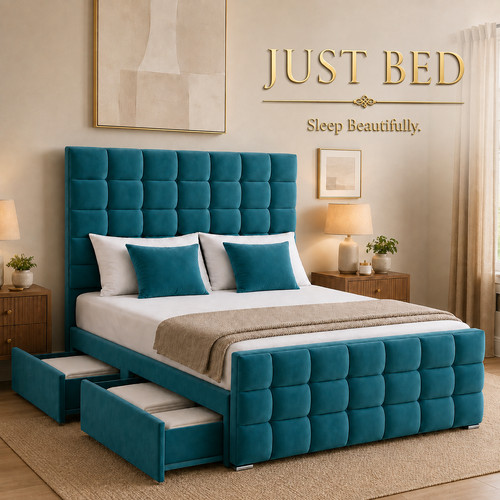 Luxury divan bed set - bed,