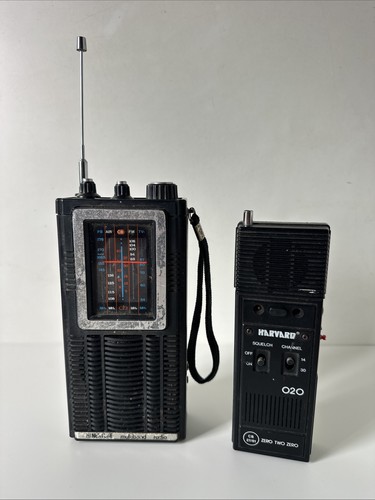 Vintage handheld radios - vintage,