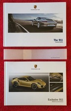 PORSCHE 911 2015 [09] 991 UK SALES Brochure & EXCLUSIVE [11] 2014 BRAND NEW SET