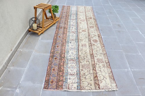 Vintage rug runner 3x9 - rug,, 3x9,4