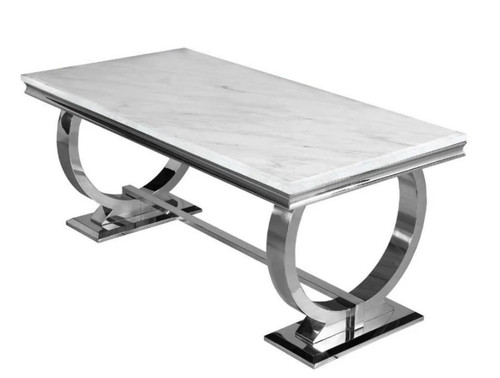 Arianna white real marble - white,