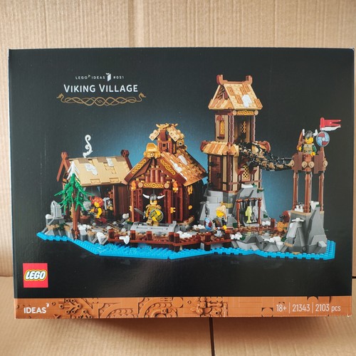 Lego ideas viking village - viking,