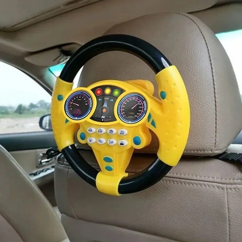 Kids simulation steering - kids, wheel