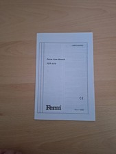 Ferm Saw Bench FZT 250 User