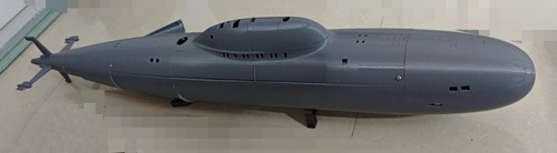 Russian alfa submarine 3d - 1/72,