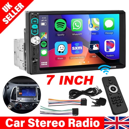 Single din car stereo - din,