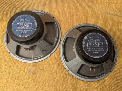 Pair vintage 1979 - pair, fane