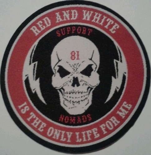 Woven patch support nomads - woven,