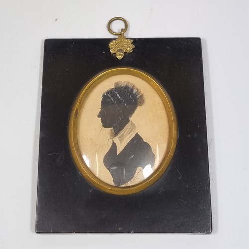 Antique 19thc silhouette - antique,