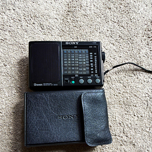 Sony icf sw20 band fm - sony, 9-band