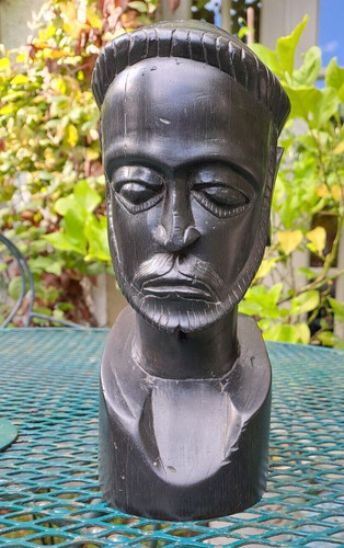 Large vintage hand carved - large,