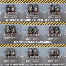 1:64 CHROME WHEELS + DISCS +