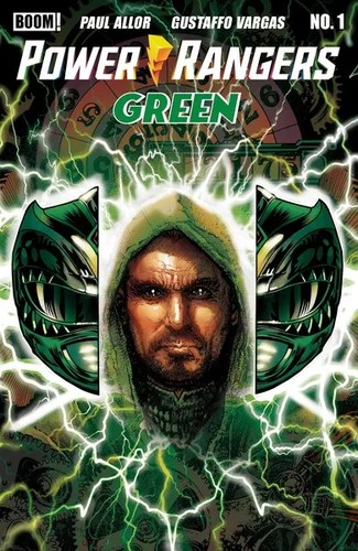 Power rangers green cover - power, a