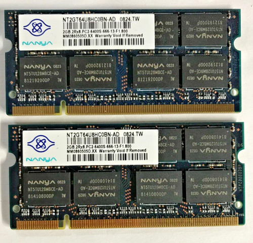 Nanya 4gb ddr2 - 4gb, (2x2gb)