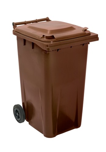 Brown 240 litre - 240, bin