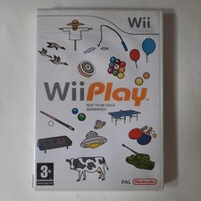 Wii Play (Wii) PEGI 3+ Various 2007 Nintendo with Manual
