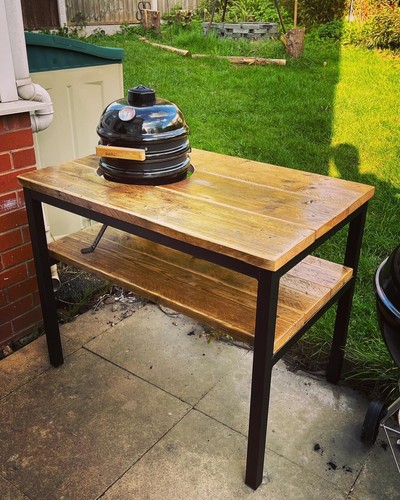 Bespoke bbq table - table, steel