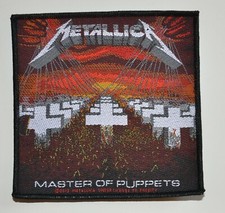 METALLICA - Master Of Puppets - 10,4 cm x 10,4 cm - Patch - 164430