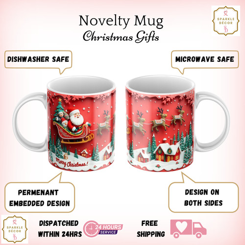Christmas mug coffee cup - christmas,