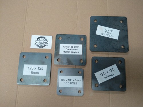 Mild steel plates - plates, 100mm