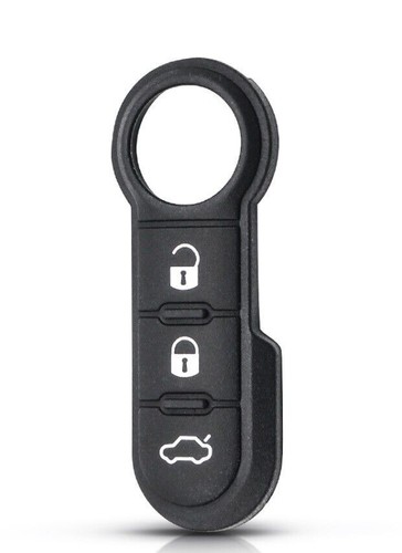 Button remote key - 3, rubber