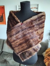 VINTAGE 1950S REAL MINK FUR
