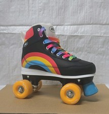 No Fear Retro Quad Skate Black