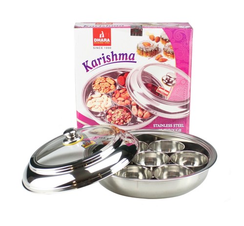 8pc stainless relish chutney - 8pc,
