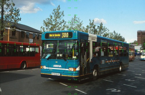 35mm slide arriva 3164 - slide, scania
