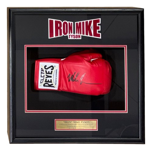 Mike tyson signed - mike, red