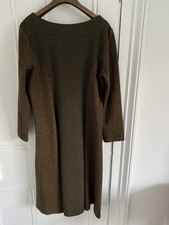 OUT OF XILE Sz 3/14 Brown thick jersey dress. LAGENLOOK .