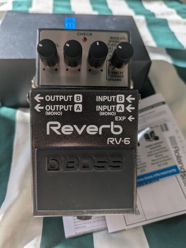 Boss reverb pedal - boss,