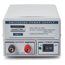 POWER SUPPLY  13.8V 5 to 7 AMP