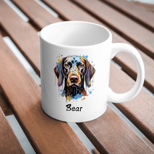 Colourful german shorthaired - colourful,