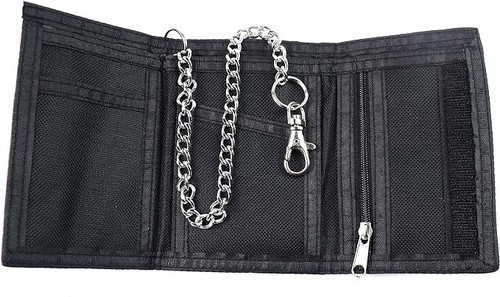 New black trifold fabric - new,