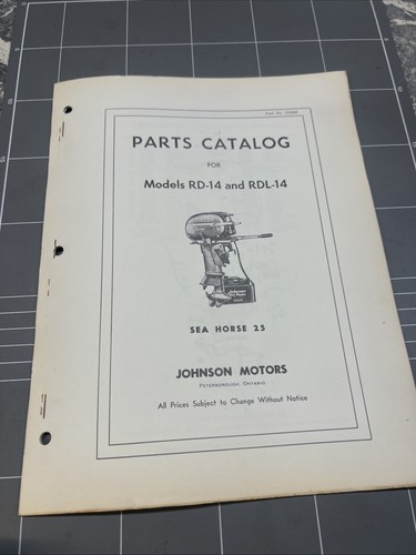 Vintage parts catalog - vintage,