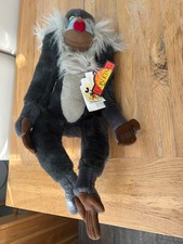 Disney Vintage Lion King Rafiki Plush New with Tags excellent condition.