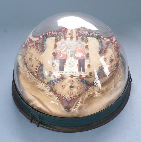 A158 c19th sweetheart cushion - a158,