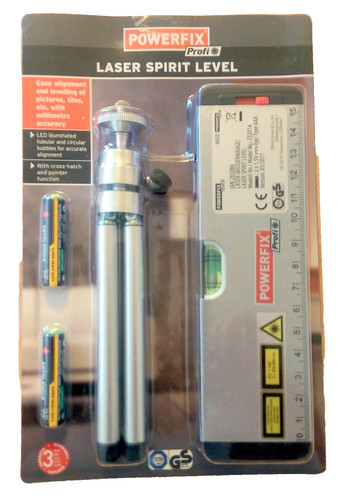 Powerfix laser spirit - laser, level