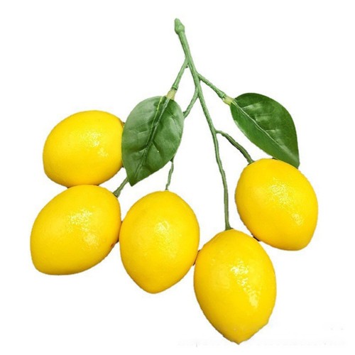 New lemon lifelike artificial - new,