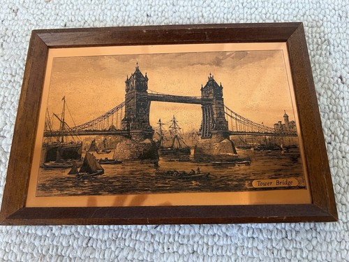 Vintage framed etchmaster - vintage,