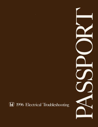 1996 honda passport electrical - 1996,