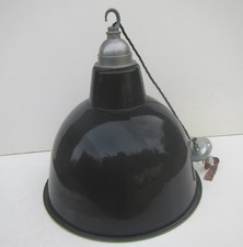 Industrial Style Black Enamel Factory Type Pendant Lamp Shade