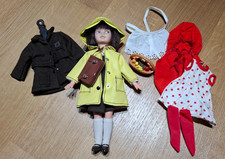 Vintage 1960s Patch Doll Sindy's Sister with Original Outfits and Accessories