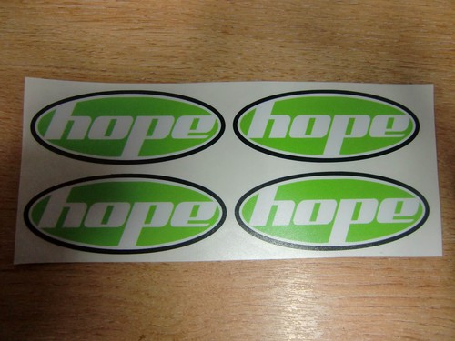 Hope decals stickers - hope, bike