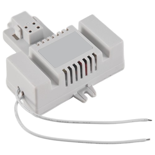 White plastic pin - 2d, tube