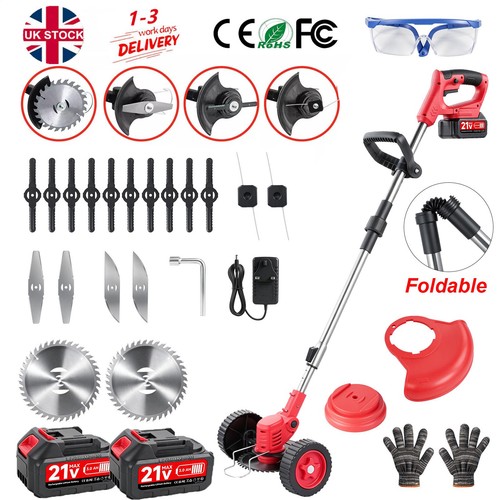 21v cordless strimmer grass - cordless,