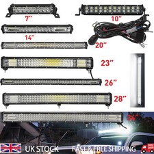 LED Work Light Bar Spot Flood