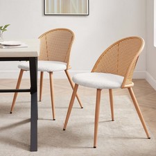 PAIR Dusk Phoebe Rattan Dining