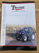 Twose Of Tiverton Loaders & Accessories Etc.Glossy 8 Page Brochure
